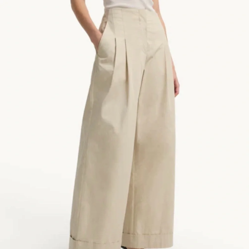 NWT - GWYN Blake Trouser Wide-Leg Women's Pants - Picture 2 of 11